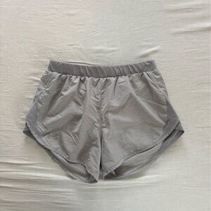 Under Armour Women's Light Gray Athletic Shorts